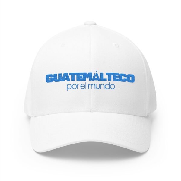Elegante gorra bordada cerrada para cualquier ocasión. Perfecta como gorra deportiva.
