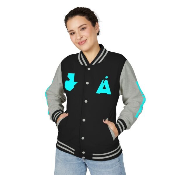 Trendy Unisex Letterman Jacket, Casual Streetwear, Retro College Style, Personalized Gift, Cool Outdoor Layer