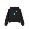 Sudadera de GUATE, con capucha ceñida para mujer, su cintura elástica y suave le da un aspecto moderno.