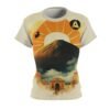 Camiseta de La Antigua de Montaña para mujer, para amantes de la naturaleza, viajeros y senderistas.