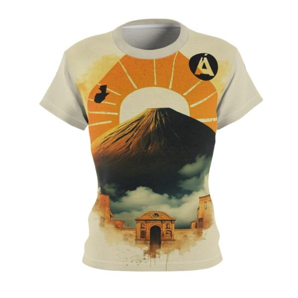 Camiseta de La Antigua de Montaña para mujer, para amantes de la naturaleza, viajeros y senderistas.