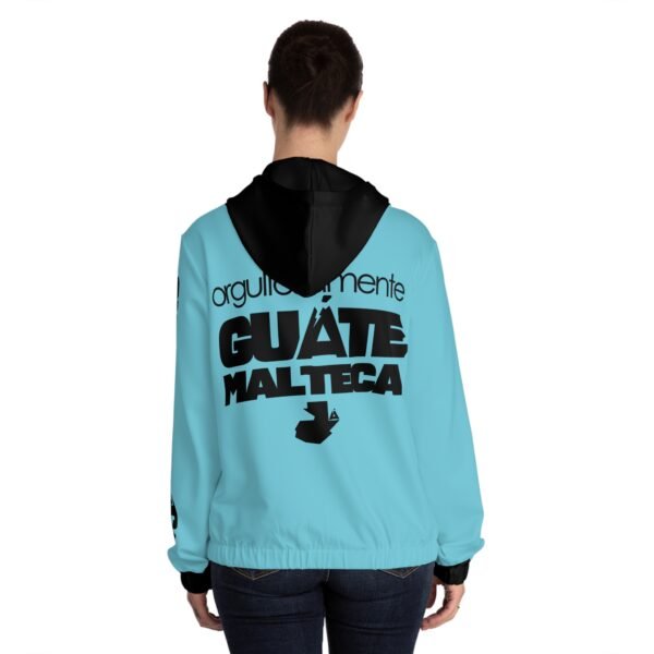 Sudadera de GUATE, moderna con cremallera completa para mujer, moderna y elegante, ideal para uso casual.