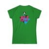 Camiseta para mujer, nostalgia de los 80s, perfecta para añadir un toque de color a tu armario.
