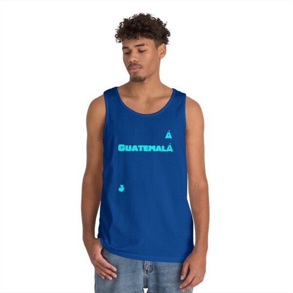 Camiseta sin mangas de GUATE, genial para uso diario, verano, gimnasio y playa, estilo y comodidad durante el calor.