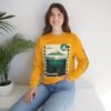 Sudadera unisex de cuello redondo de inspiración vintage de Samabaj, una prenda acogedora y moderna.