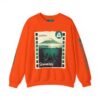 Sudadera unisex de cuello redondo de inspiración vintage de Samabaj, una prenda acogedora y moderna.