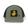 Gorra snapback con el mapa de Guatemala es la gorra casual perfecta para los amantes de los viajes y la aventura.