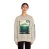 Sudadera unisex de cuello redondo de inspiración vintage de Samabaj, una prenda acogedora y moderna.