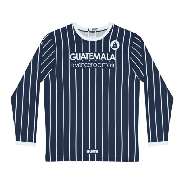 Camisa de manga larga de GUATEMALA con rayas náuticas para hombre, perfecta para un look casual.