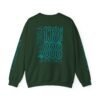Sudadera unisex de cuello redondo de inspiración vintage de Samabaj, una prenda acogedora y moderna.