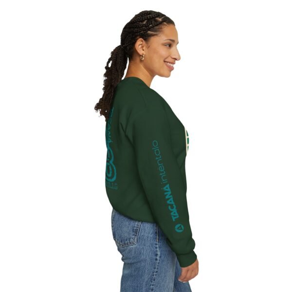 Sudadera unisex de cuello redondo de inspiración vintage de Samabaj, una prenda acogedora y moderna.
