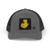 Gorra snapback con el mapa de Guatemala es la gorra casual perfecta para los amantes de los viajes y la aventura.