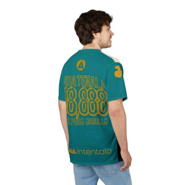 Mountain Landscape AOP Tee, Chill Vibes Unisex Shirt, Nature Lover's Gift, Outdoor Adventure Apparel, Summer Trip Essential
