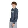 Camisa de manga larga de Guatemala con protección UV para hombre, con rayas nauticas. ligera y cómoda.