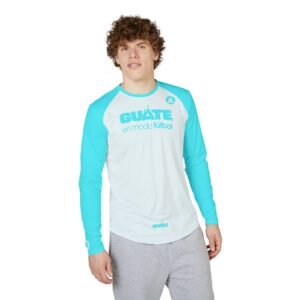 Camisa de manga larga de Guatemala con protección UV para hombre, ligera y cómoda para actividades al aire libre.