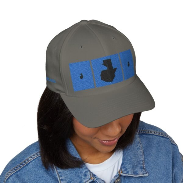 Gorra de béisbol con mapa de GUATE, un accesorio de moda único que le da un toque moderno a cualquier look.