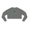 Cropped Sweatshirt with Aithlán & Samabaj Design, Trendy Streetwear, Cozy Gift for Her, Summer Fashion, Travel Memories
