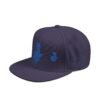 Gorra plana con visera ajustable y diseño de GUATE,  moderna para uso casual.
