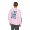 Sudadera unisex de cuello redondo de inspiración vintage de Samabaj, una prenda acogedora y moderna.