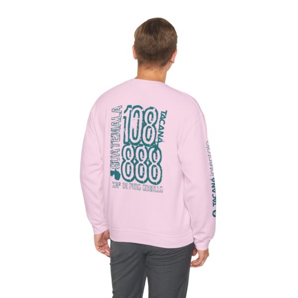 Sudadera unisex de cuello redondo de inspiración vintage de Samabaj, una prenda acogedora y moderna.