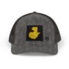 Gorra snapback con el mapa de Guatemala es la gorra casual perfecta para los amantes de los viajes y la aventura.