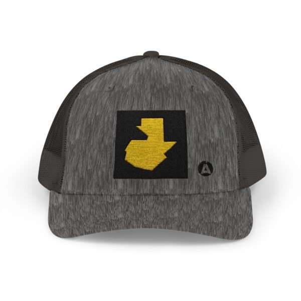 Gorra snapback con el mapa de Guatemala es la gorra casual perfecta para los amantes de los viajes y la aventura.