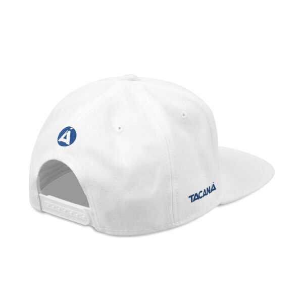 Gorra plana con visera ajustable y diseño de GUATE,  moderna para uso casual.