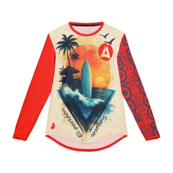 Camisa de El Paredón con protección UV para hombre, perfecta para actividades al aire libre como un día en la playa.