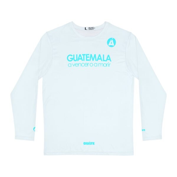 Camisa de manga larga de GUATEMALA para hombre, perfecta para un look casual y deportivo.