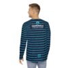 Camisa de manga larga de GUATEMALA con rayas para hombre, perfecta para un look casual y deportivo.