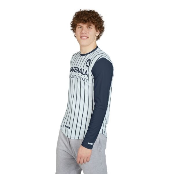 Camisa de manga larga de Guatemala con protección UV para hombre, ligera y cómoda para actividades al aire libre.