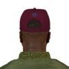 Gorra plana con visera ajustable y diseño de GUATE,  moderna para uso casual.
