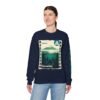 Sudadera unisex de cuello redondo de inspiración vintage de Samabaj, una prenda acogedora y moderna.