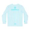 Camisa de manga larga de GUATEMALA con rayas para hombre, perfecta para un look casual y deportivo.