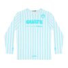 Camisa de manga larga de GUATEMALA con rayas para hombre, perfecta para un look casual y deportivo.