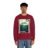 Sudadera unisex de cuello redondo de inspiración vintage de Samabaj, una prenda acogedora y moderna.