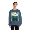 Sudadera unisex de cuello redondo de inspiración vintage de Samabaj, una prenda acogedora y moderna.