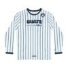 Camisa de manga larga de GUATEMALA con rayas para hombre, perfecta para un look casual y deportivo.