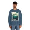 Sudadera unisex de cuello redondo de inspiración vintage de Samabaj, una prenda acogedora y moderna.