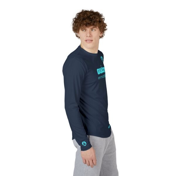 Camisa de manga larga de Guatemala con protección UV para hombre, ligera y cómoda para actividades al aire libre.