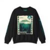 Sudadera unisex de cuello redondo de inspiración vintage de Samabaj, una prenda acogedora y moderna.