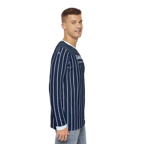Camisa de manga larga de GUATEMALA con rayas náuticas para hombre, perfecta para un look casual.
