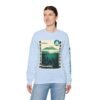 Sudadera unisex de cuello redondo de inspiración vintage de Samabaj, una prenda acogedora y moderna.