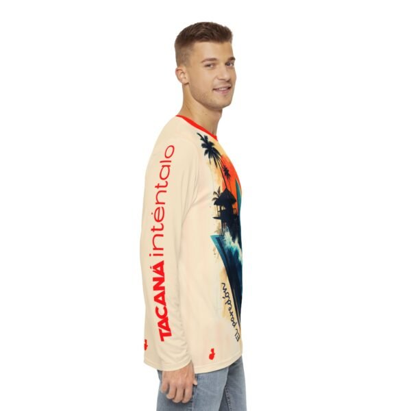 Camisa de hombre de El Paredón, ropa de playa, regalo para surfistas y viajeros, ropa informal para el día a día.