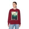 Sudadera unisex de cuello redondo de inspiración vintage de Samabaj, una prenda acogedora y moderna.