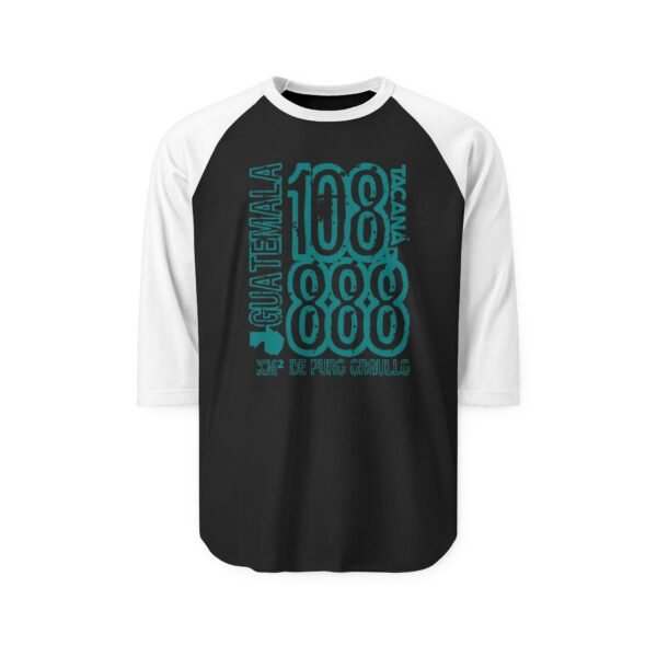 Camisa de manga tres cuartos unisex, con diseño guatemalteco, orgullo cultural, atuendo vacacional