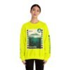 Sudadera unisex de cuello redondo de inspiración vintage de Samabaj, una prenda acogedora y moderna.