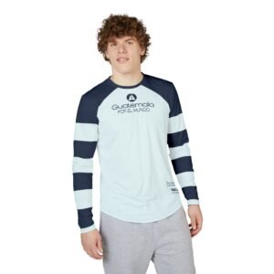 Camisa deportiva de manga larga de Guatemala para hombre, con protección UV, perfecta para actividades al aire libre.