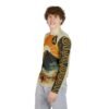Camisa manga larga hombre de La Antigua, protección UV, para amantes de las actividades al aire libre.