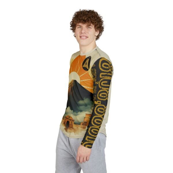 Camisa manga larga hombre de La Antigua, protección UV, para amantes de las actividades al aire libre.